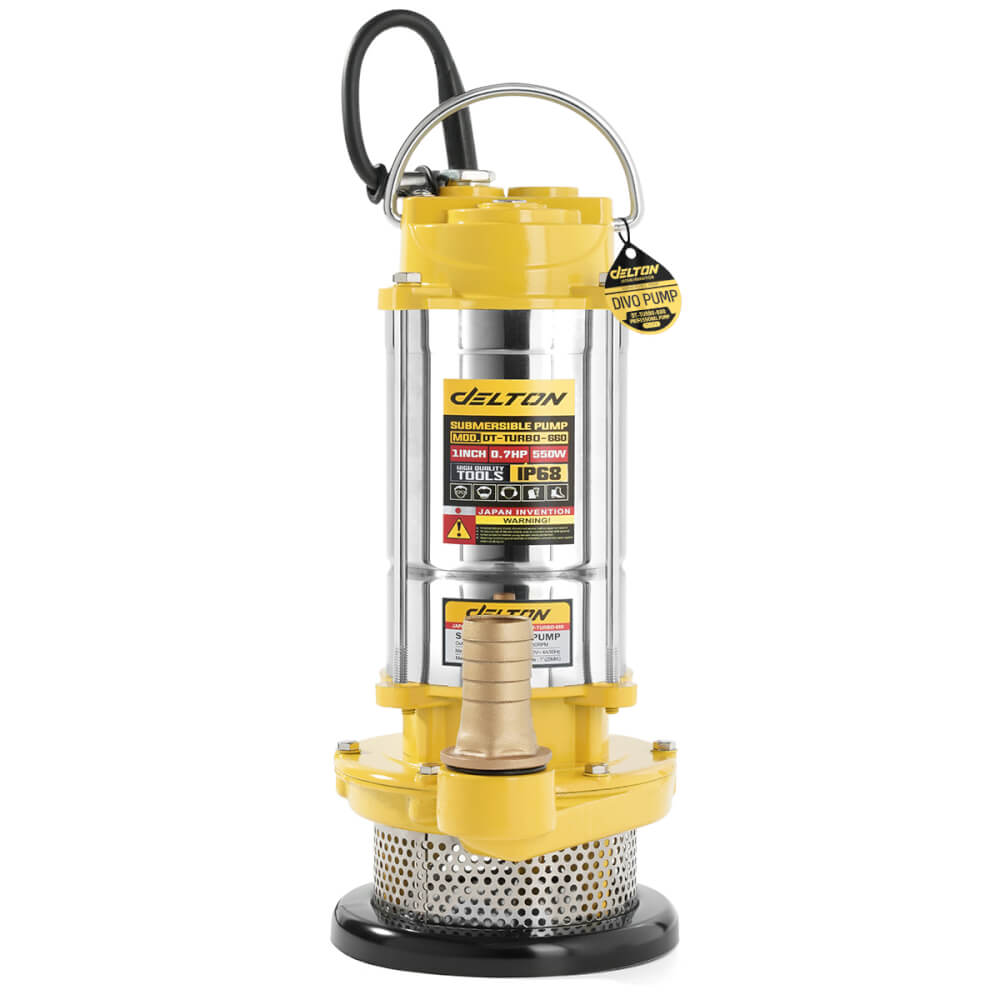 ปั๊มจุ่ม DELTON รุ่น DT-TURBO-660 ขนาด 1 นิ้ว 0.7HP 550W